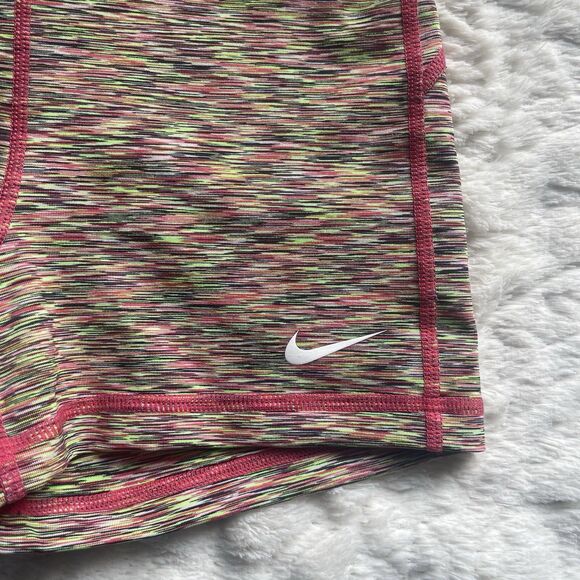 Nike Pro Women's Multicolor 3'' Athletic High Rise 3” Spandex Shorts Size XS - Picture 2 of 6